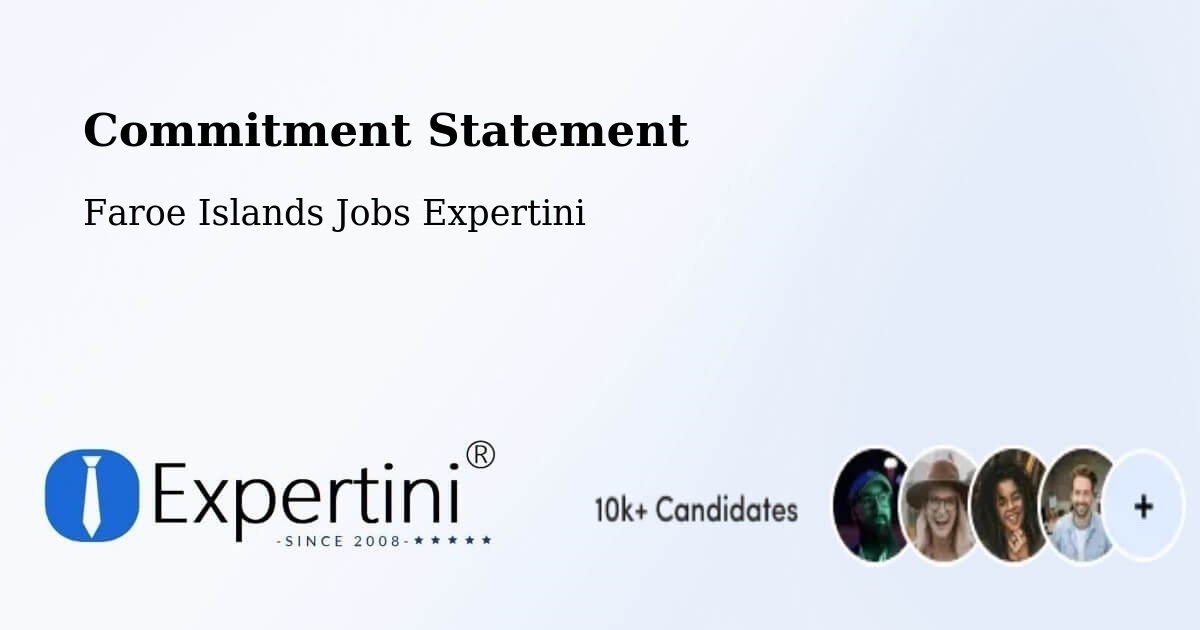 Corporate Commitment – Slættanes - Faroe Islands Jobs Expertini